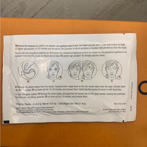 Cellosmet relaxing smoothing cellular sheer mask travel size - Picture 2 of 2